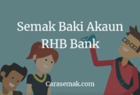 Semak Baki Akaun RHB Bank