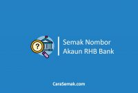 Semak Nombor Akaun RHB Bank