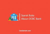 Syarat Buka Akaun OCBC Bank