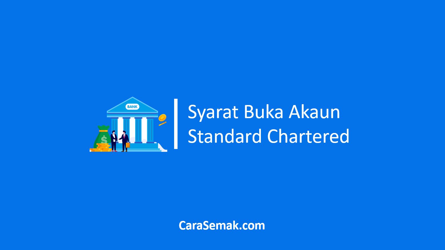 Syarat Buka Akaun Standard Chartered