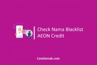 Check Nama Blacklist AEON Credit